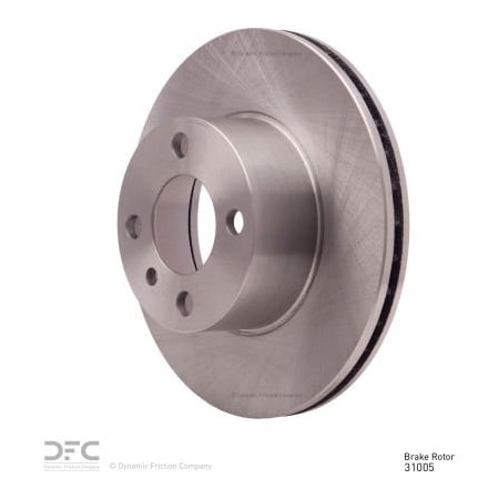 Dynamic Friction Co Disc Brake Rotor - 600-31005 600-31005